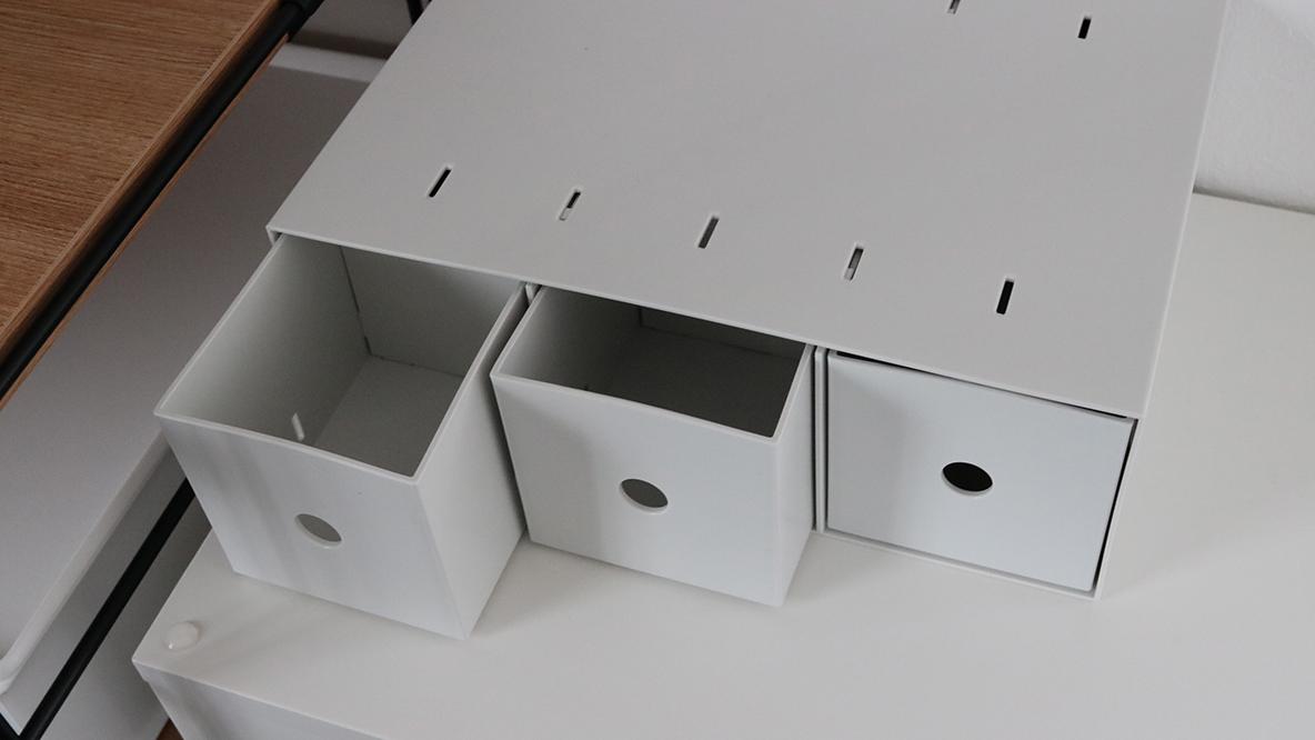 待ってた！無印のポリプロピレン小物収納に「ホワイトグレー」出てたよ