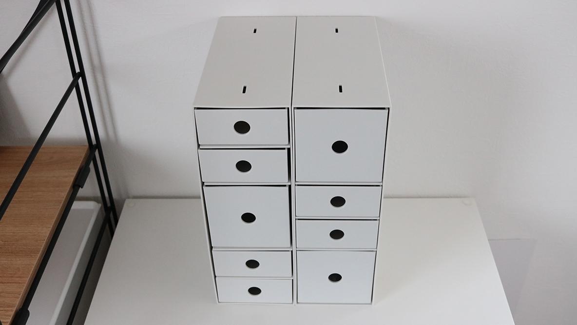 待ってた！無印のポリプロピレン小物収納に「ホワイトグレー」出てたよ