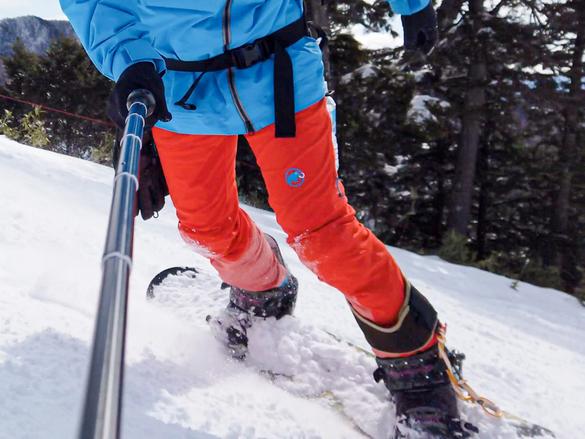 新品】MAMMUT スキーパンツ 色っぽ SNOWSHOWER Pants Men