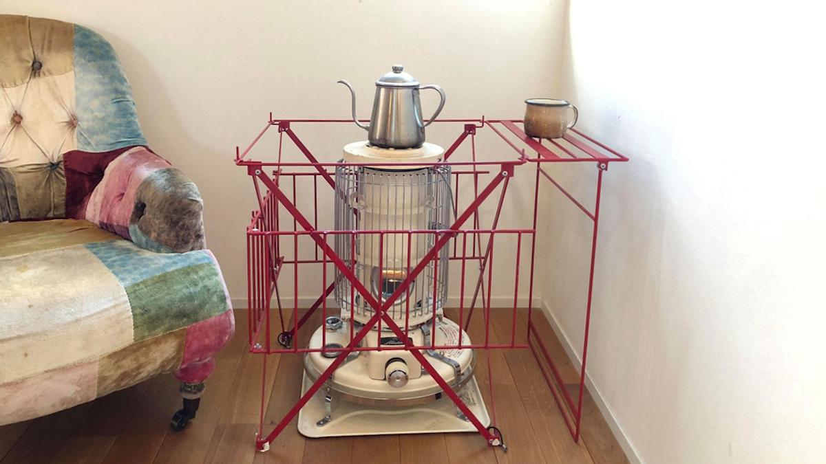 カスタム、アラジン灯油ストーブ ミントグリーン アラジンストーブの 