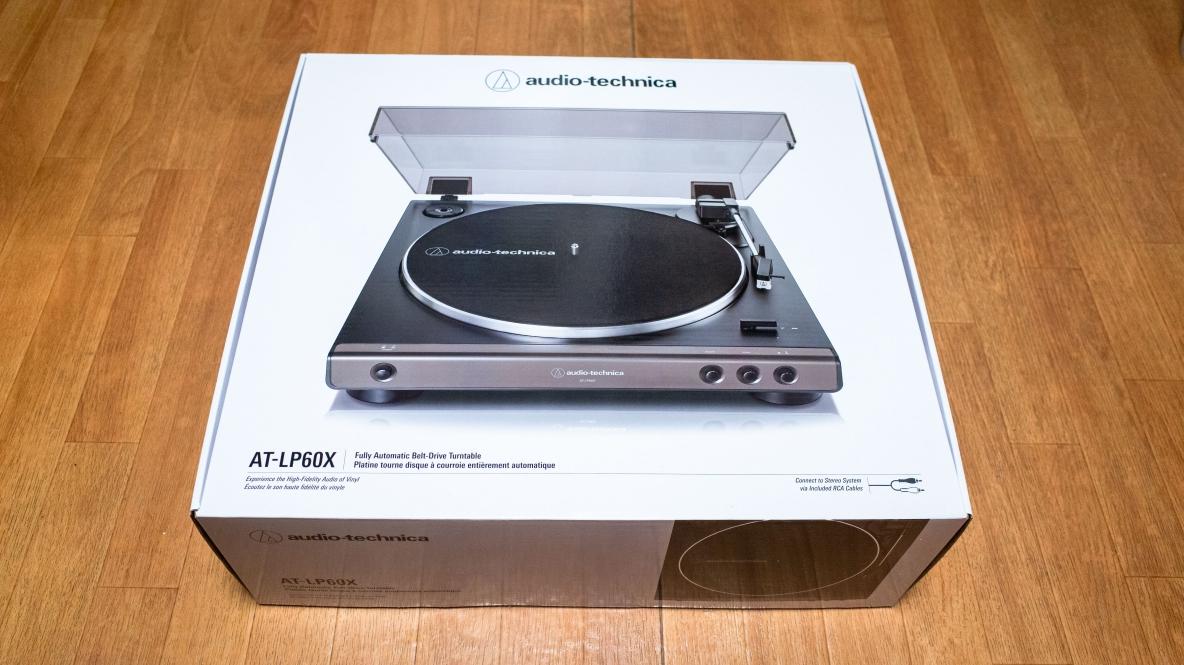 オーディオテクニカ フルオート レコードプレーヤー AT-LP60X DGMテレビ・オーディオ・カメラ