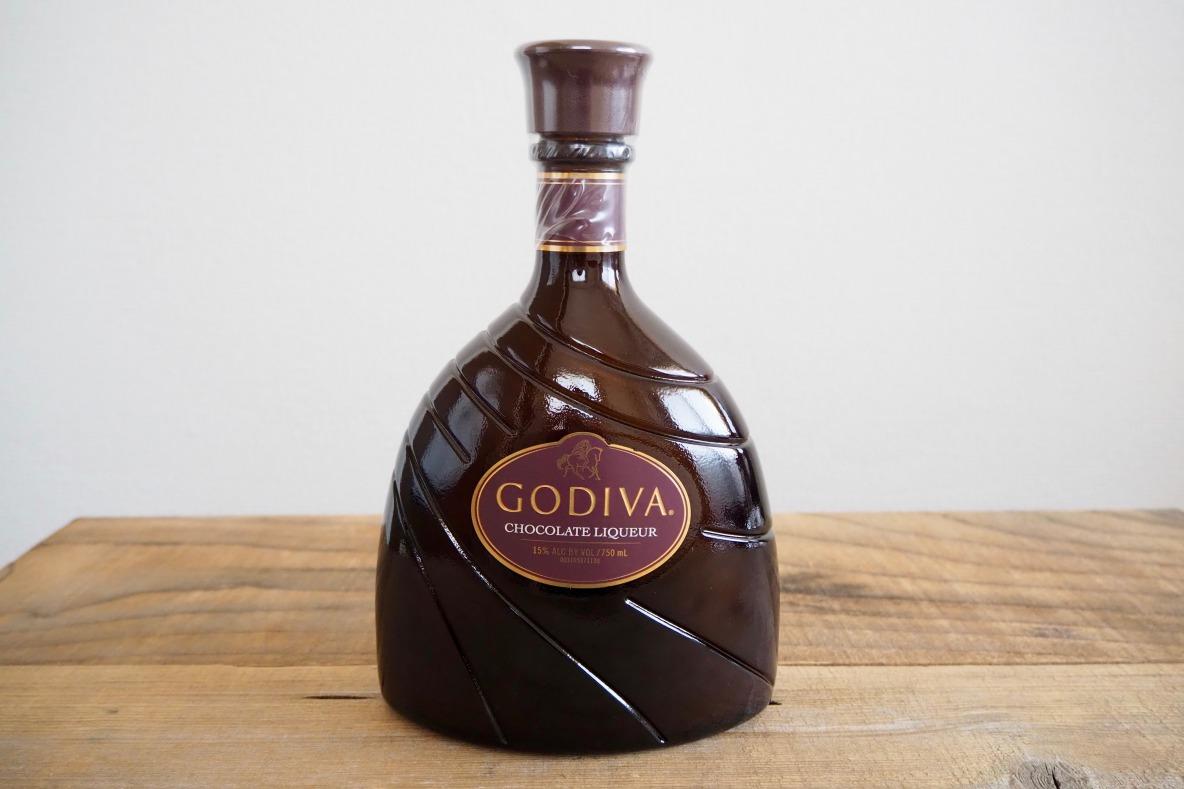 GODIVAのチョコレートリキュール375ml - ブランデー