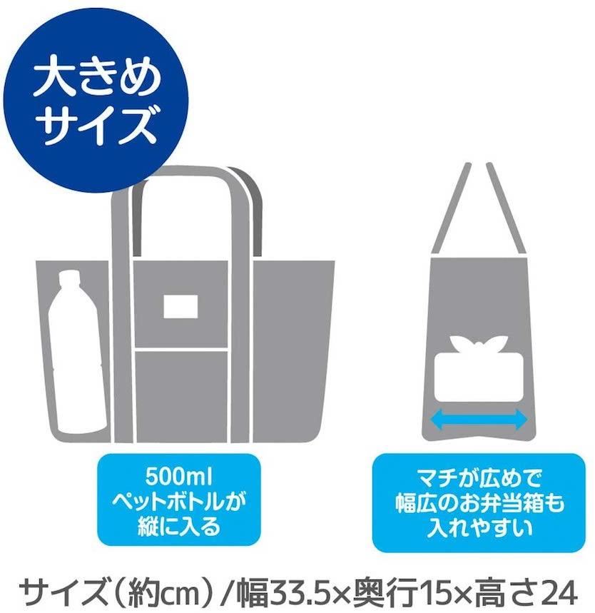 サーモスの保冷バッグは夏の買い物にも便利！ 弁当箱と水筒がいっしょに入る容量だよ | ROOMIE（ルーミー）