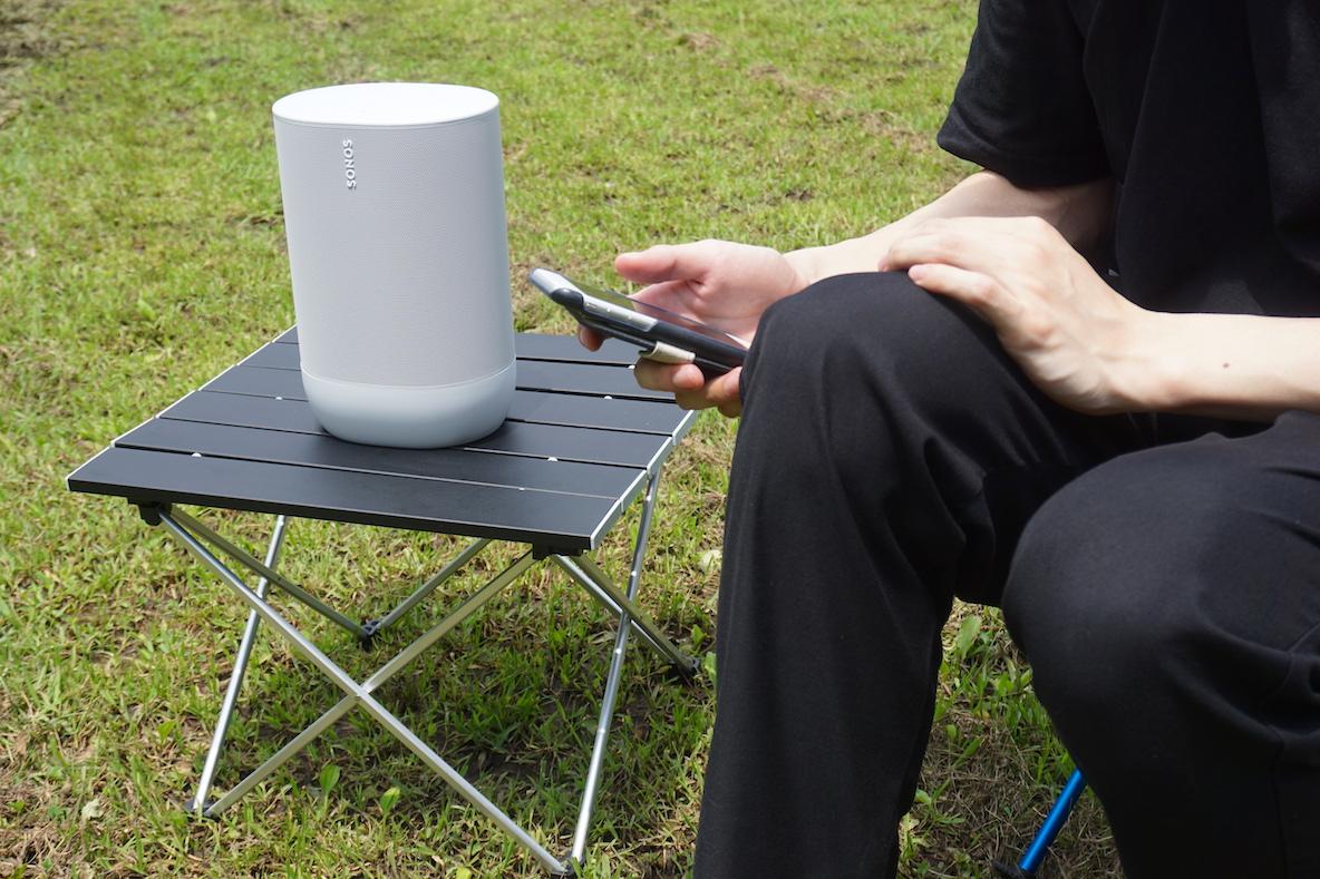 Sonosの新型ワイヤレススピーカーはアウトドアにも対応！ キャンプに