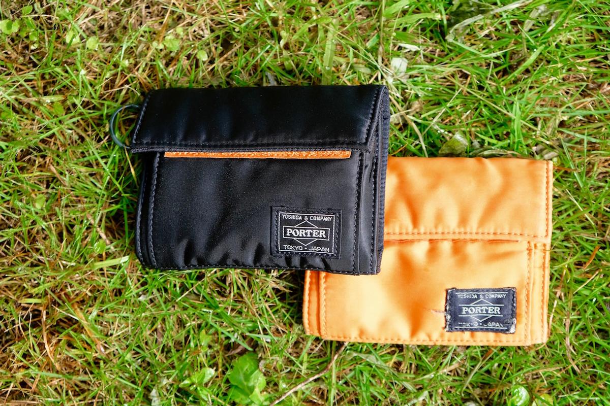 Porter タンカー 二つ折り財布 ブラック ナイロン ポーター 希少 
