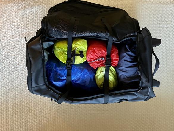 THE NORTH FACEのキャリーバッグは中身に合わせて形を変えられる。プチ 