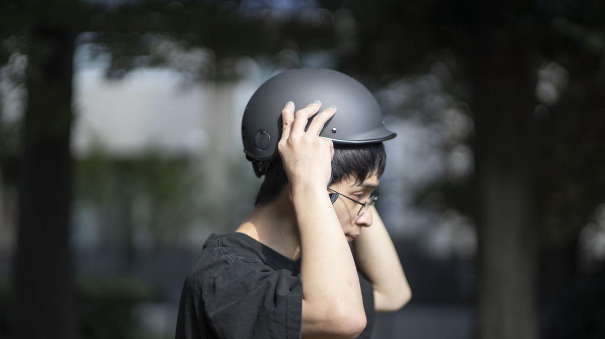 シュッとしすぎず自転車を楽しめる「最高にちょうど良いヘルメット 