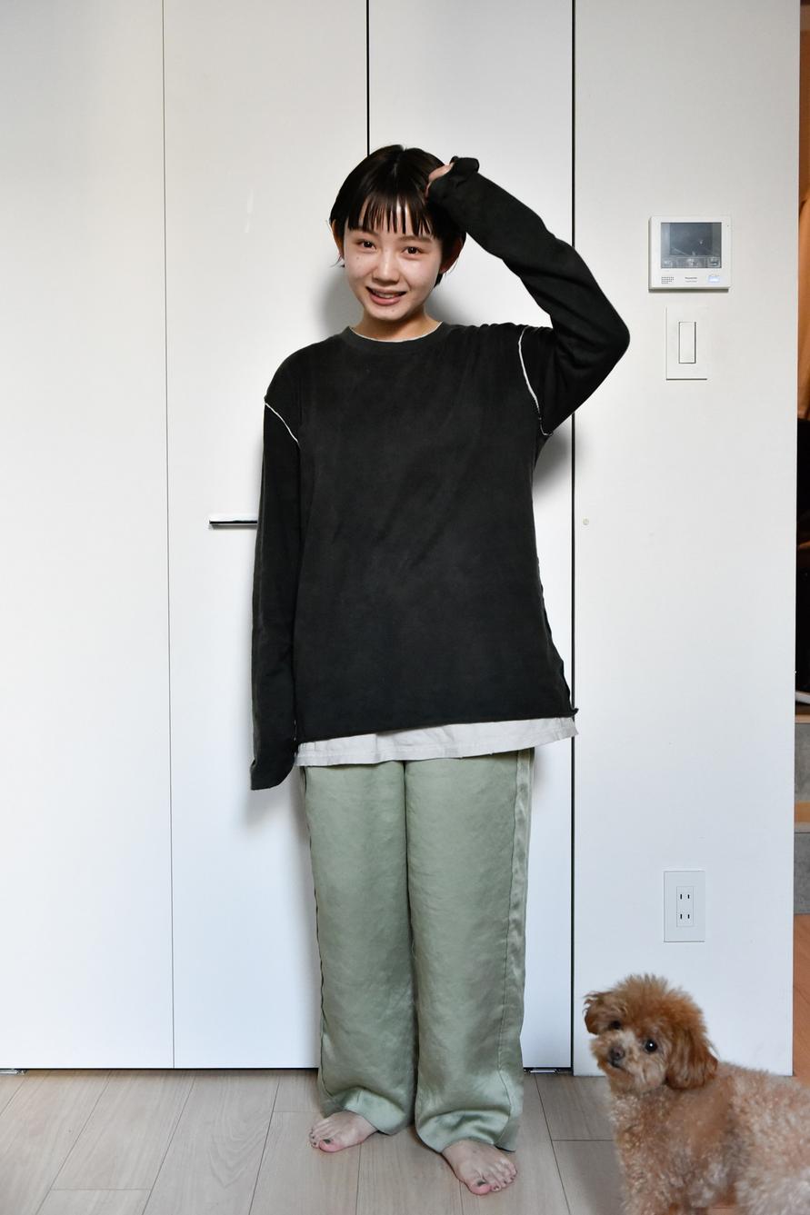 とみいさん私服(before)