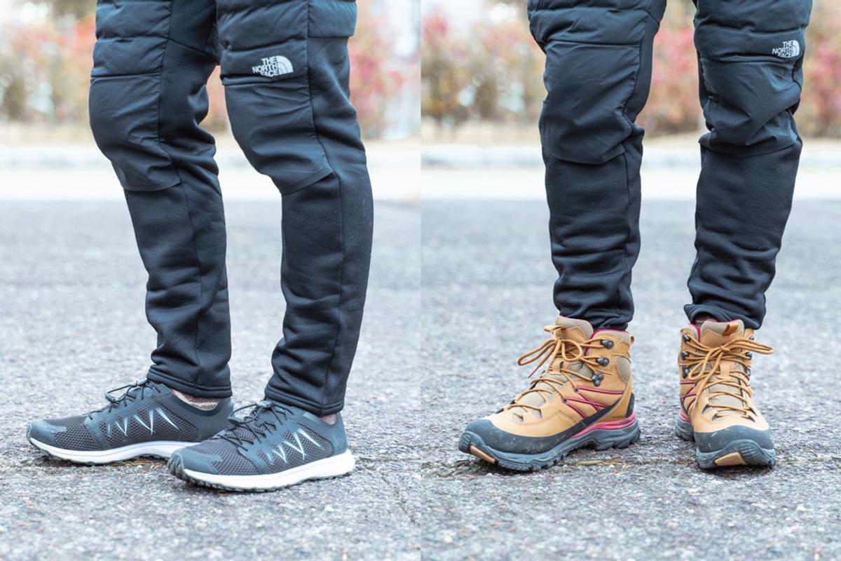 THE NORTH FACEの「レッドランプロロングパンツ」は、スッキリした 