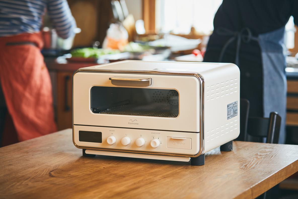 Kamome スチームコンベクションオーブントースター定価１９８００円　１回使用 子どもからのリクエストが止まらない！ Kamomeのキッチン家電で家族が
