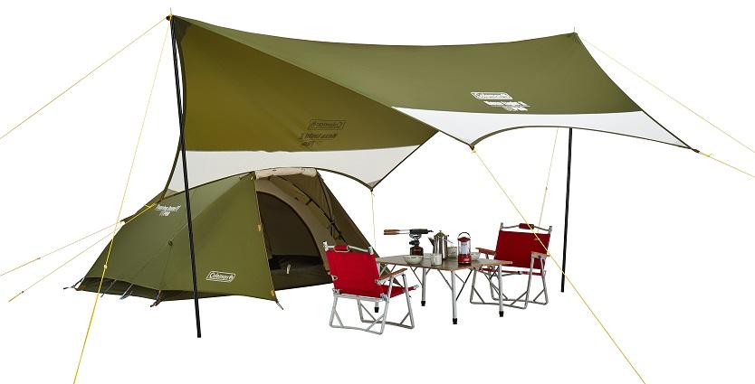 コールマンが新素材のテントとタープを発売。この辺りから揃えたいな