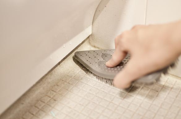 普通のブラシじゃ届かない水回りの汚れ、このブラシが一掃してくれまし