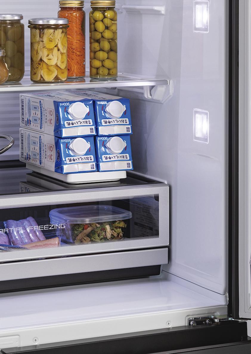 Panasonicの新作冷蔵庫7WPXシリーズ。冷蔵庫の在庫をアプリで管理して 
