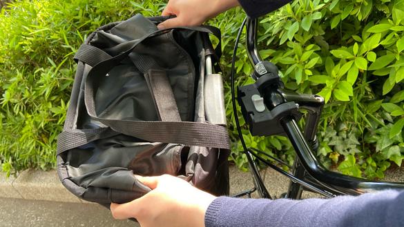 前カゴがない自転車には「着脱できる前カゴ」を付ければよかったんだ