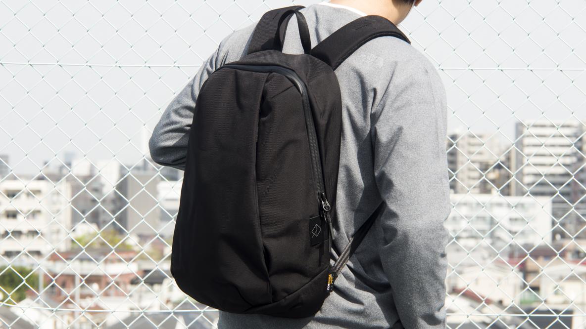 stem backpack 、cordura coated black
