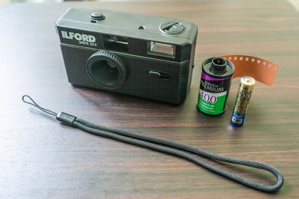 イルフォードの「ILFORD SPRITE 35-II」で手軽にフィルムカメラを