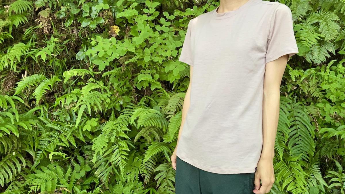 patagoniaのメリノウールTシャツが快適すぎて脱げません。蒸れないし 