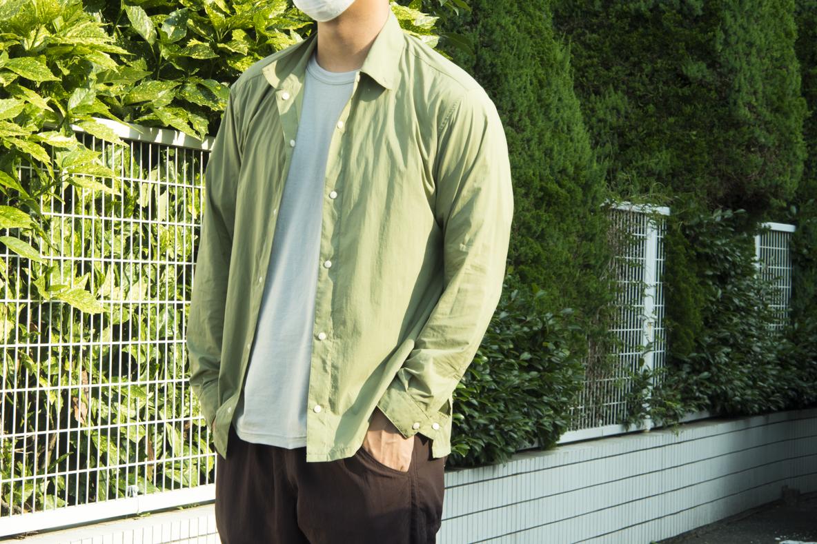 新品未使用】山と道UL Shirt Duck Green 長袖 Lサイズ | angeloawards.com