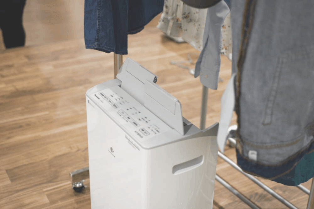 Panasonic's latest clothes drying dehumidifier 