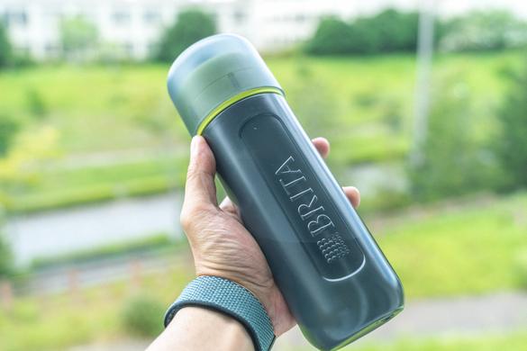 BRITAの持ち運べる浄水器は水道水さえおいしくする。水分補給の回数が