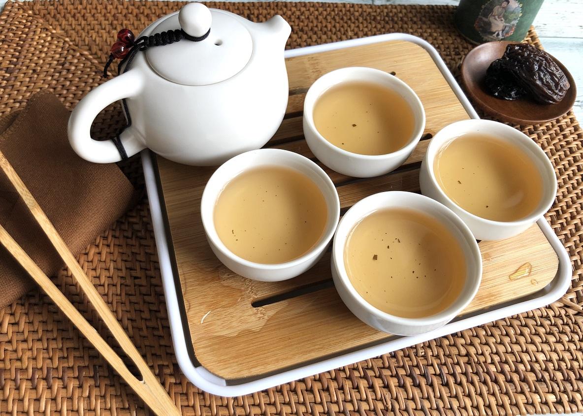 【福建徳化白瓷】中国茶器セット(蓋+品銘杯*3+金線茶漉し)茶器