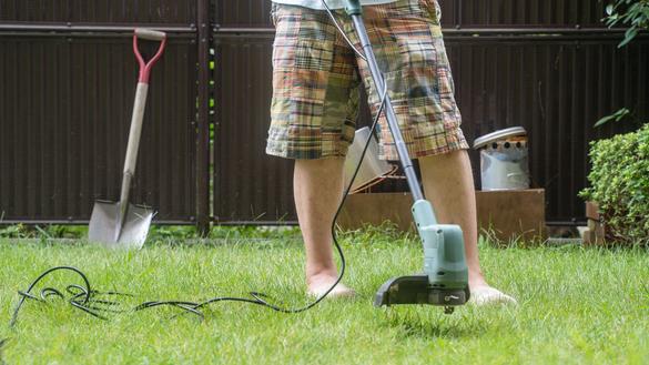 庭の手入れにはボッシュの「ナイロンワイヤー式芝刈り機」を使ってみて 
