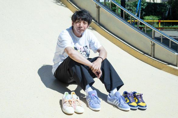 adidasの昔のミシガンモデルだった気がします （FINEBOYS+plus 靴 vol 