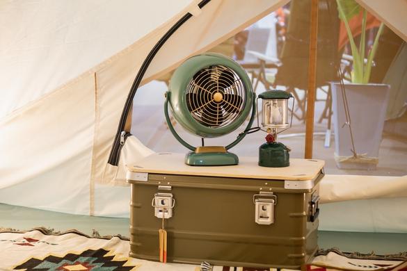 バルミューダ サーキュレーター 芳しく Green Fan C2 バッテリー&ドック 