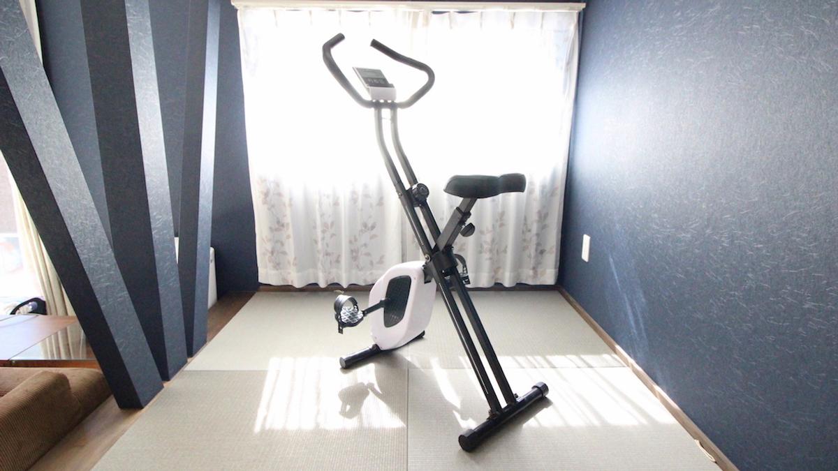 静音設計のティゴラ フィットネスバイクで手軽に運動不足を解消 