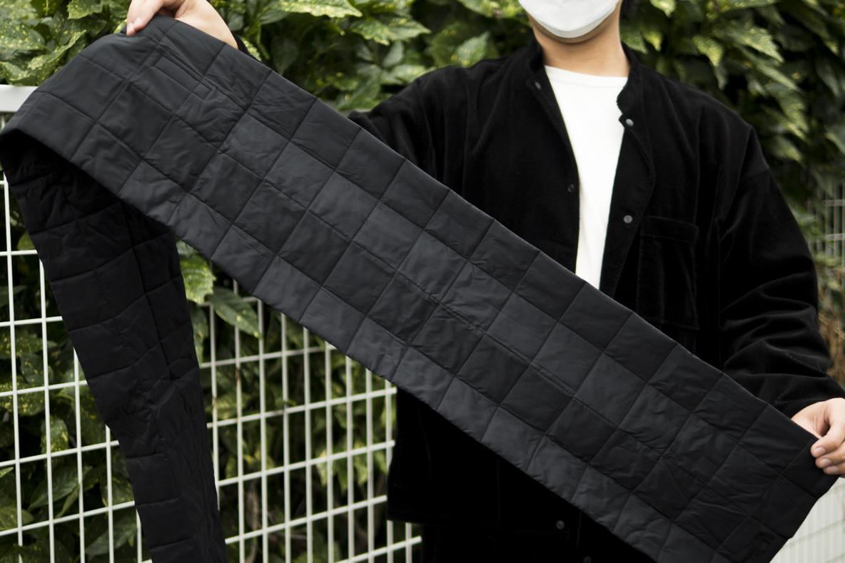 THE NORTH FACEの新作「ゼファーマフラー」は軽くてコンパクトで