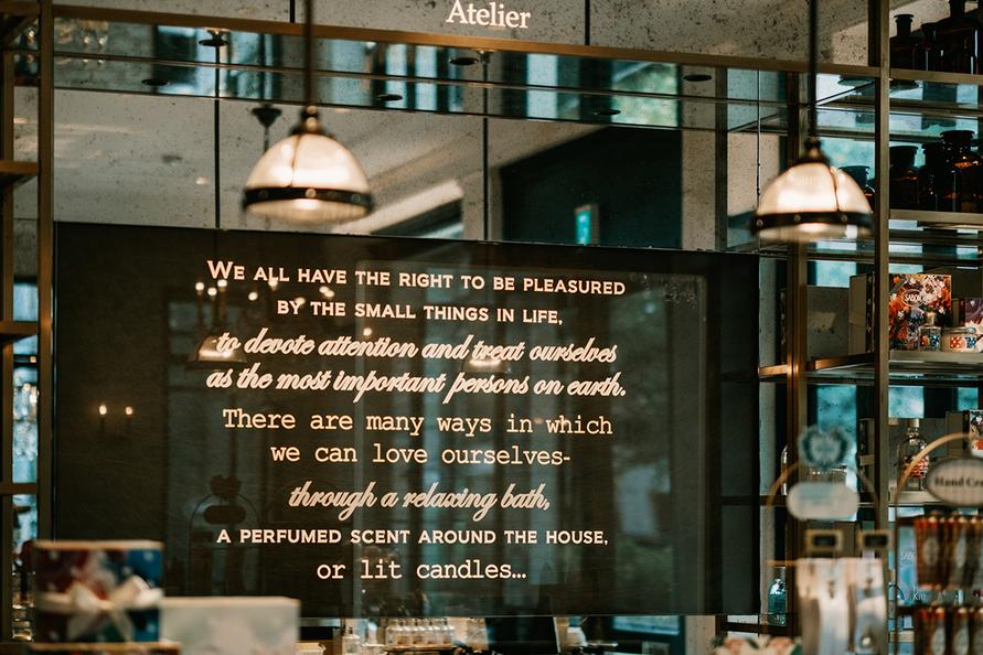 SABONの店内
