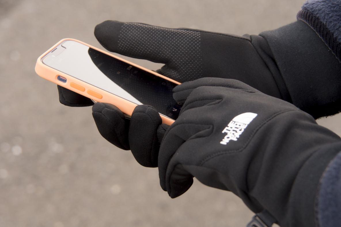☆送料・関税込☆THE NORTH FACE★ETIP TRAIL グローブ★ THE NORTH FACEの「寒い日もガンガン自転車に乗りたくなる