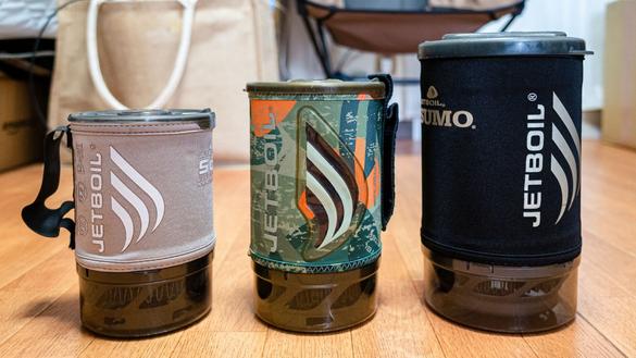 JETBOIL SUMO 充ち TITANIUM 大型ジェットボイル チタン