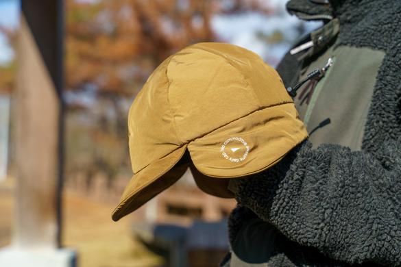 耳あて付きなのにゴワゴワしない「Ridge Flap Cap」はストレスなく被