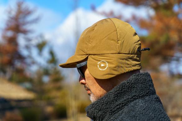 耳あて付きなのにゴワゴワしない「Ridge Flap Cap」はストレスなく被