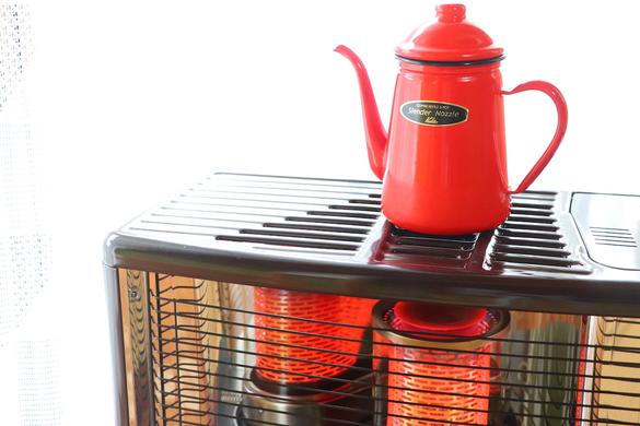 停電や防災時の備えにも！ コロナの「ポータブル石油ストーブ」は 