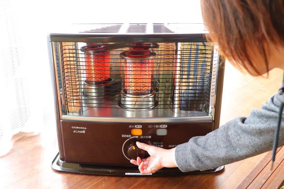 停電や防災時の備えにも！ コロナの「ポータブル石油ストーブ」は 