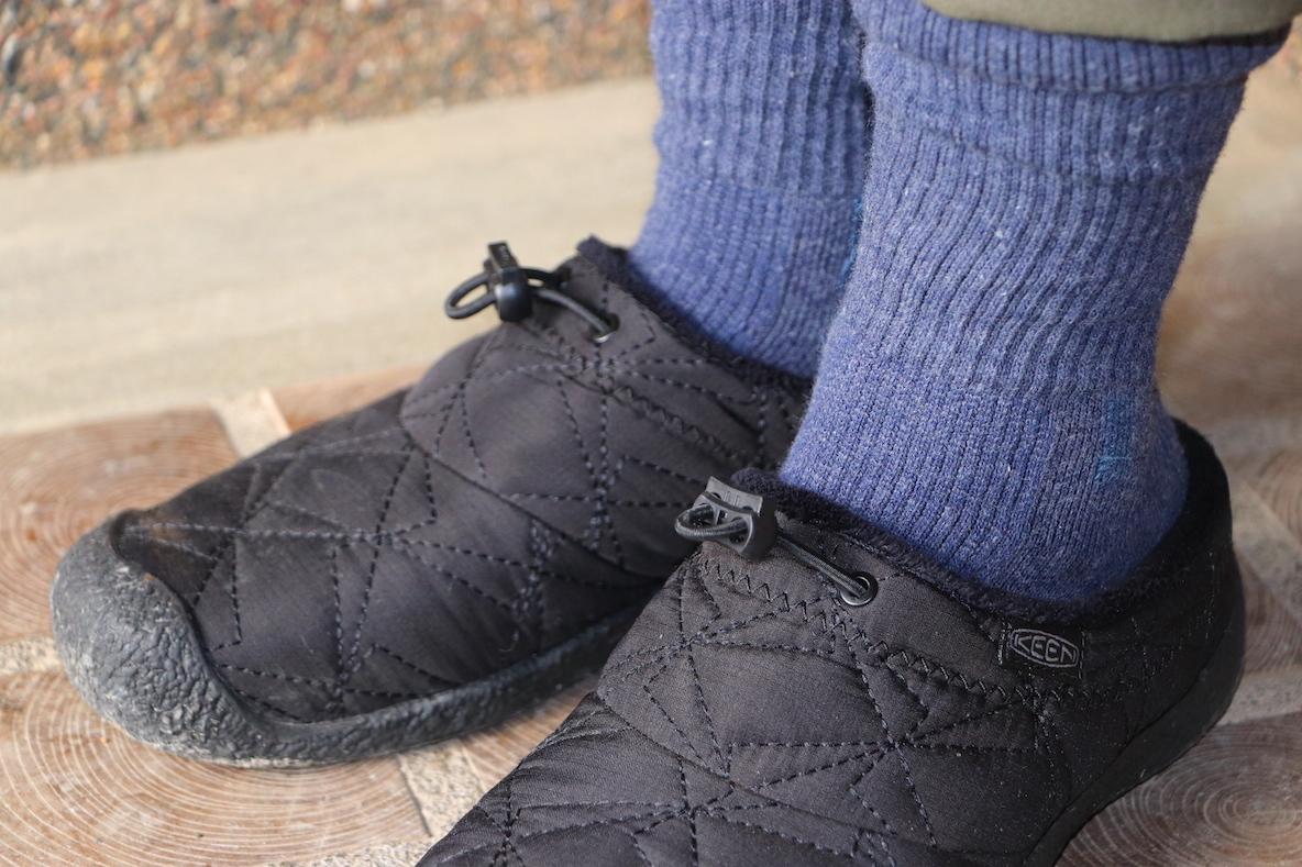 何年も愛用しているミズノの「ブレスサーモパイルソックス」は