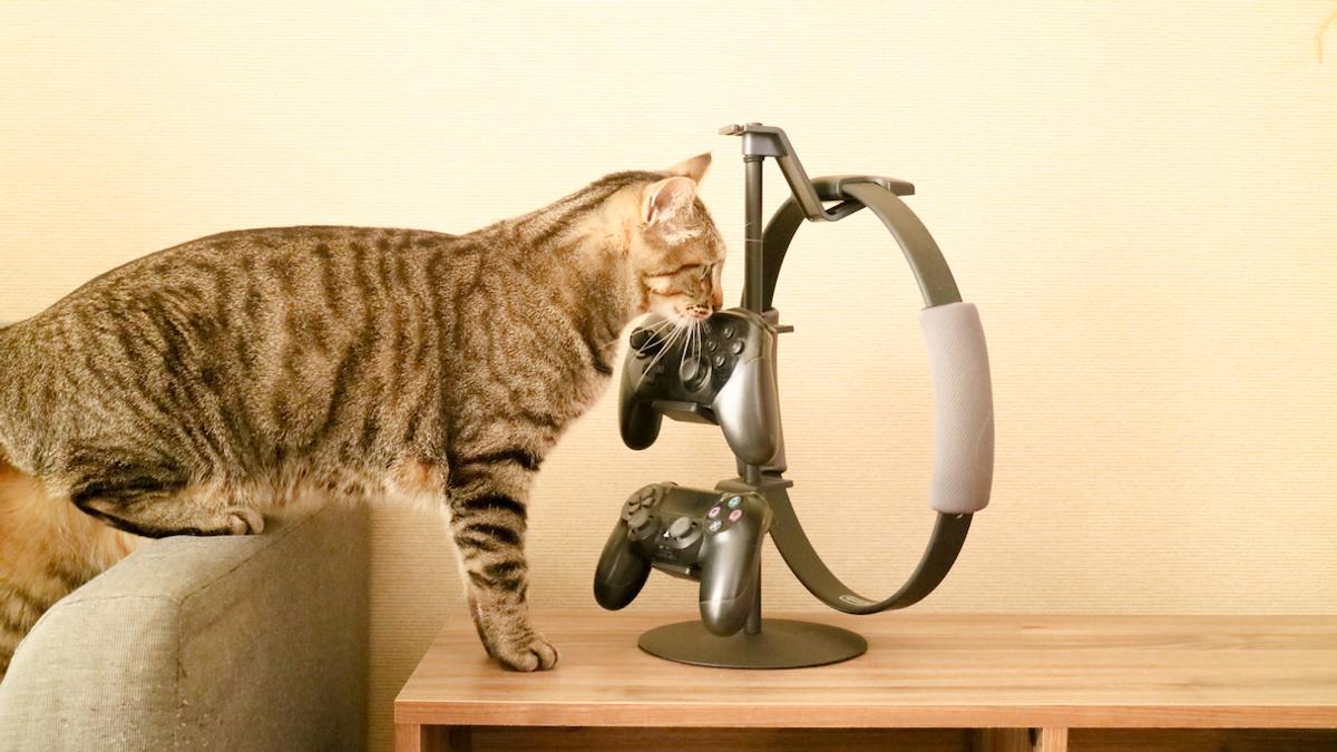 山崎実業 ゲームコントローラー収納ラック