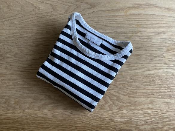 agnis b 日本製　コットン100% 定番ボーダーカットソー アニエスベーの定番ボーダーTシャツには1万円超えでも納得の理由