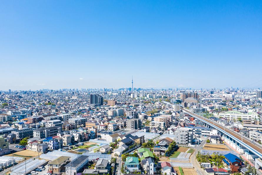 千葉県松戸市の景色