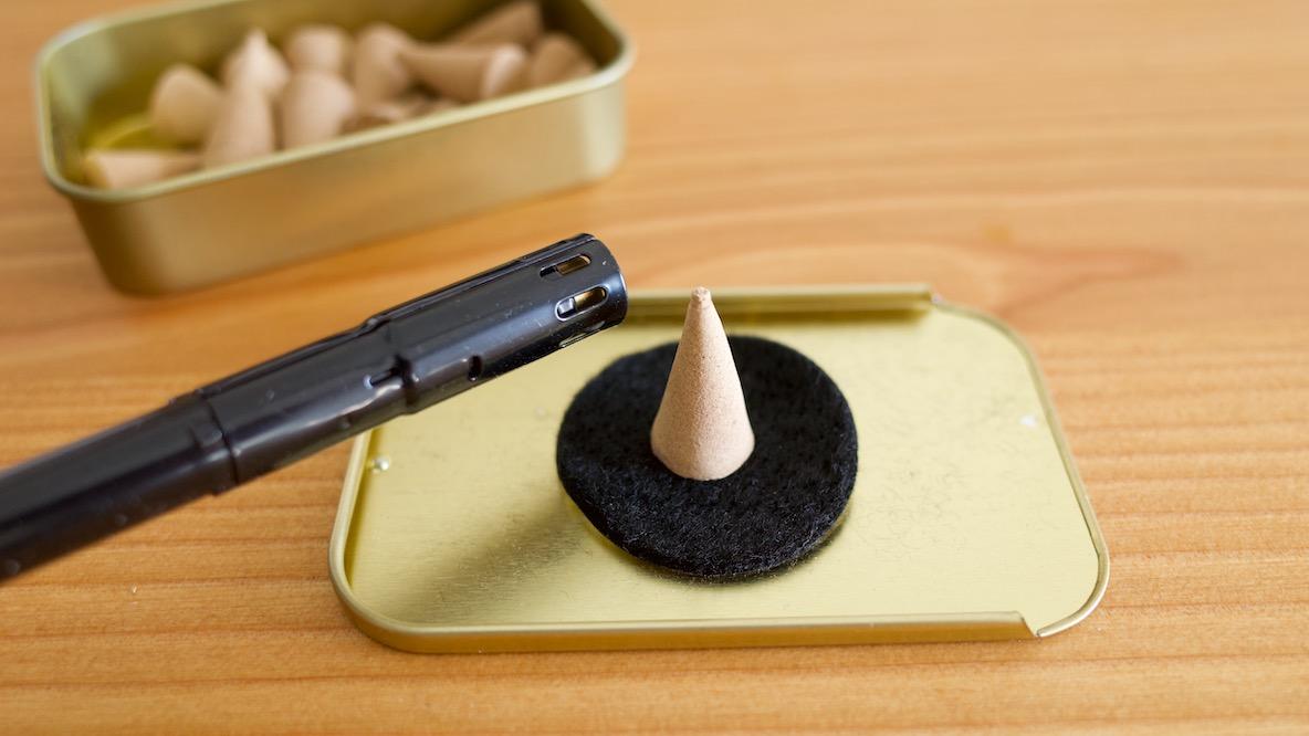 お香って「コーンタイプ」ならこんなにお手軽だったんだ！いつでも