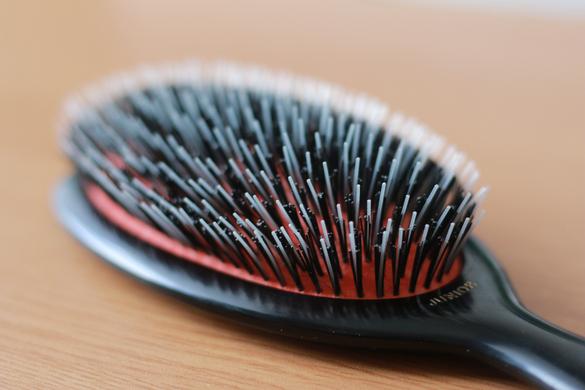 新品 メイソンピアソン ジュニアミックス ダークルビー ヘアブラシ 猪 