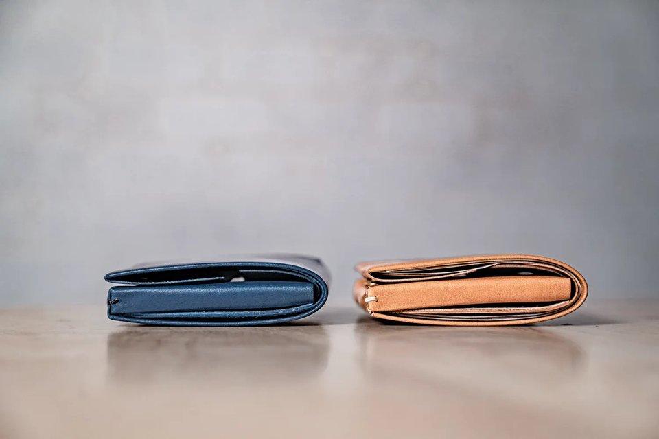 小銭にカード、お札も入る。小さくてもちゃんと使いやすいミニマル