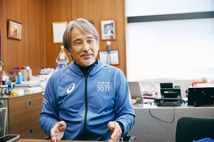 東京マラソンのレースディレクターを務める早野忠昭さん