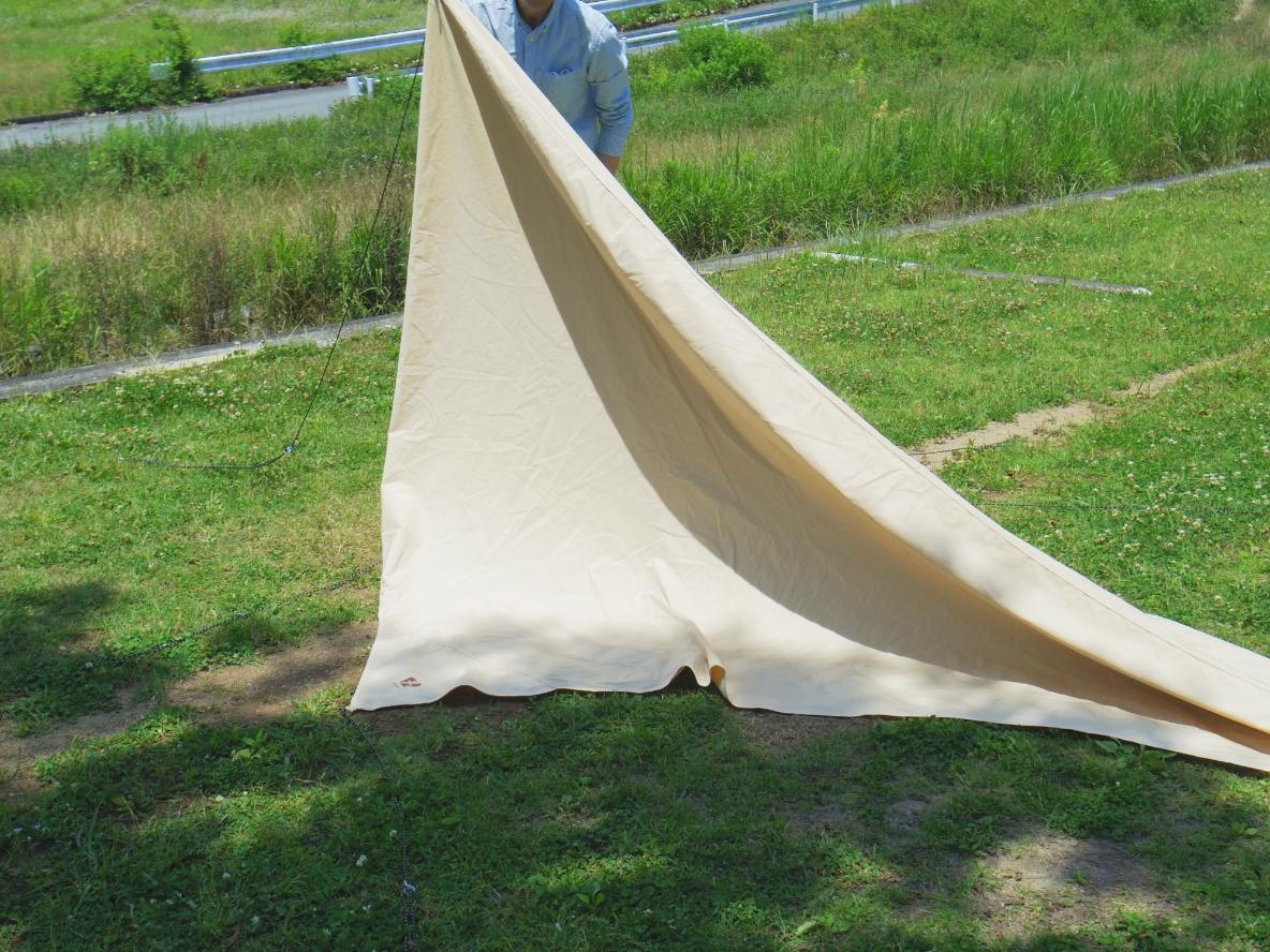デイキャンプにハマるきっかけになったハイランダーのタープ