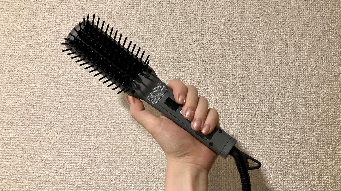 サロニアのヒートブラシは、「とりあえず結ぶ」ができないショートヘア