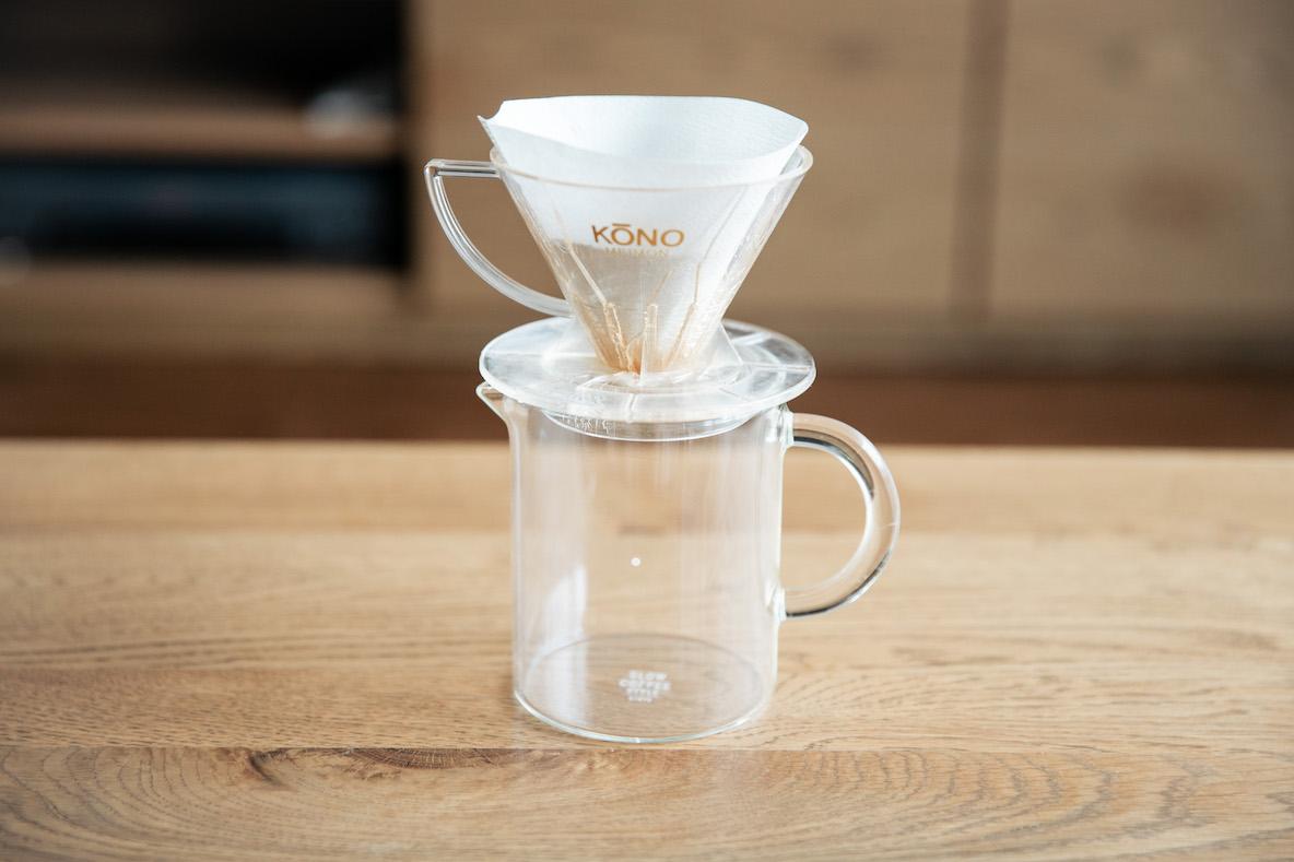 KINTOのコーヒージャグで「透明コーヒーセット」をはじめました