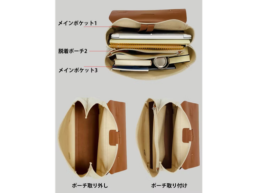 シンプルが一番使いやすい！ 軽くて持ち運び快適な3WAYバックパック 