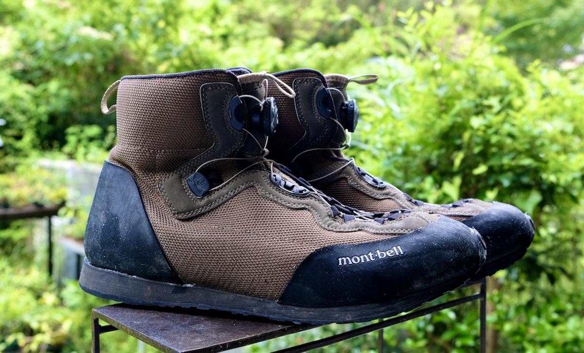 メンテナンスの夏休み！ 釣りや沢遊びに愛用しているモンベルの 